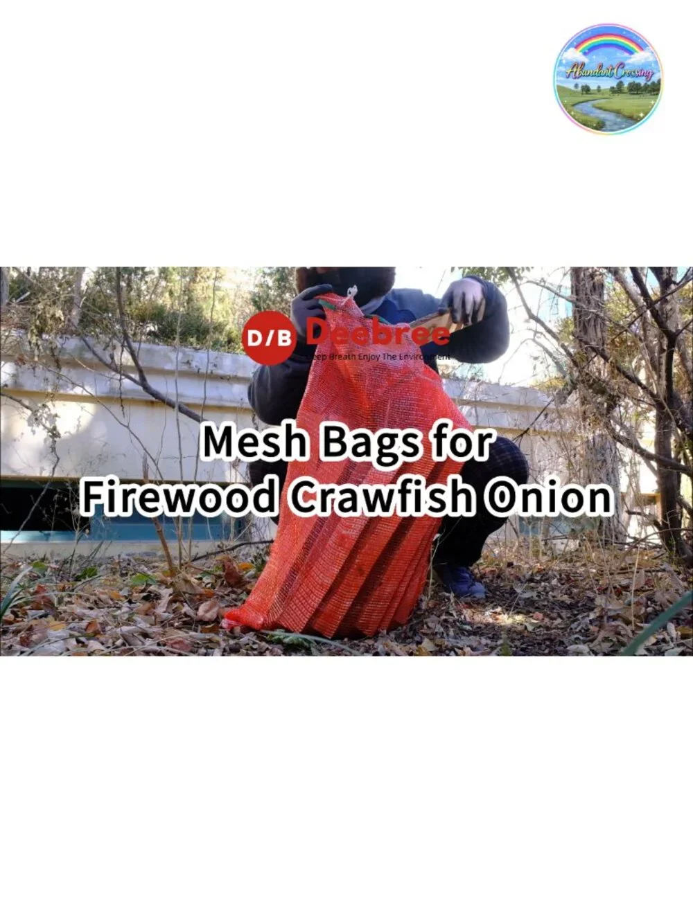 50 Pack Extra Large Mesh Produce Bags 21x32 inch 60 lbs Reusable Onion Sacks